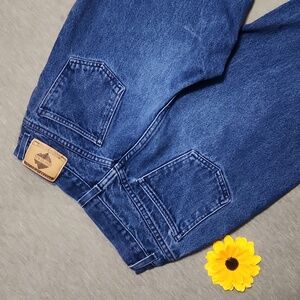 RARE!! Vintage New Legends High-Rise Baggy Tapered Leg Blue Denim "Mom" Jeans